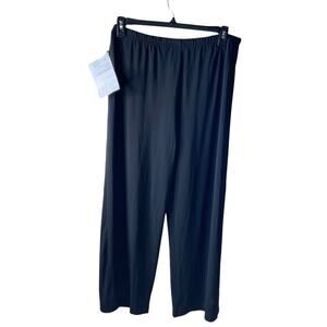 Bob Mackie Wearable Art Lagenlook Wide Leg Pants Women Medium Stretch Trouser